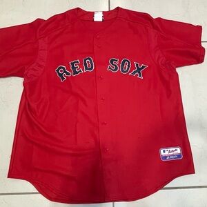 Boston Red Sox Majestic Made in the USA Jersey Mens Size XXL Baseball MLB